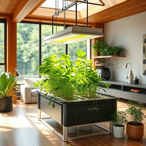 Sistema de hidropon√≠a integrado en una c√©lula habitacional para el cultivo de alimentos frescos.